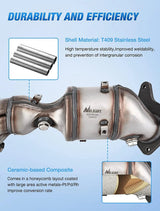 Nilight 2007 2008 2009 2010 2011 2012 2013 Nissan Altima 2.5L Catalytic Converter, view 3