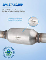 Nilight 2007 2008 2009 2010 2011 2012 2013 2014 2015 2016 Nissan Altima 2.5L L4 Catalytic Converter, view 2
