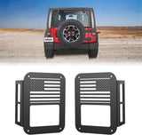 Nilight 2007 2008 2009 2010 2011 2012 2013 2014 2015 2016 2017 Jeep Wrangler JK Unlimited Rear Light Covers Protector, view 3