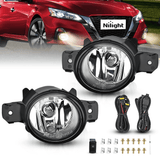 Nilight 2007-2017 Nissan Sedan 2008-2013 Coupe 2012 2013 2014 2015 2016 2017 2018 2019 Versa 2014 2015 2016 Rogue Versa Note 2007-2014 Maxima 2016-2016 Pathfinder 2004-2015 Sentra Infiniti Fog Light Assembly, view 3