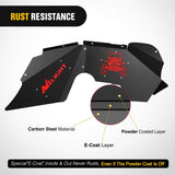 Nilight 2007 2008 2009 2010 2011 2012 2013 2014 2015 2016 2017 2018 Jeep Wrangler JK JKU 4WD Front Inner Fender Liners Wheel Cover, view 4