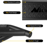 Nilight 2007 2008 2009 2010 2011 2012 2013 2014 2015 2016 2017 2018 Jeep Wrangler JK & Unlimited 2 Door Running Boards Upgraded Dual Girder System Side Step Slip-Proof Textured Black Heavy Duty Truck Nerf Bars (No 4 DR & No JL), view 4