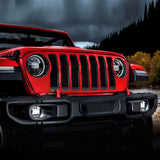 Nilight 2007 2008 2009 2010 2011 2012 2013 2014 2015 2016 2017 2018 Jeep Wrangler JK Unlimited JKU White Fog Light Assembly, view 5