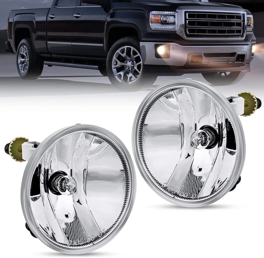 Nilight 2007-2019 Chevy Avalanche Suburban Tahoe Camaro Colorado Silverado 2007 2008 2009 2010 2011 2012 2013 2014 2015 2016 GMC 2007-2014 Ford 2008 2009 Pontiac G8 2010 Pontiac G6 Fog Light Assembly