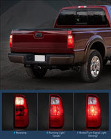 Nilight 2008 2009 2010 2011 2012 2013 2014 2015 2016 Ford F250 F350 F450 Super Duty Taillight Assembly Rear Lamp Replacement OE Style Passenger Side, view 3