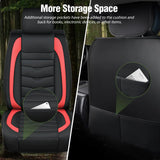 Nilight 2008 2009 2010 2011 2012 2013 2014 2015 2016 2017 2018 2019 2020 2021 2022 2023 2024 Toyota Tundra Front Seat Covers, view 3