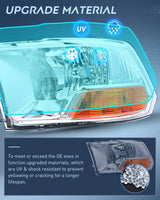 Nilight 2009 2010 2011 2012 Dodge Ram 1500 2500 3500 Headlights Assembly Dual Beam Clear Case (NOT for Quad Beam Model), view 6