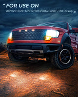 Nilight 2009 2010 2011 2012 2013 2014 Ford F150 Headlight Assembly Black Case Clear Reflector, view 2