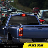 Nilight 2009 2010 2011 2012 2013 2014 2015 2016 2017 Dodge Ram 1500 2500; 2010 2011 2012 2013 2014 2015 2016 2017 RAM 3500 Third Brake Light, view 5