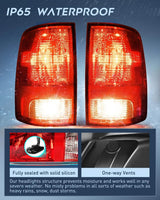 Nilight 2009 2010 2011 2012 2013 2014 2015 2016 2017 2018 Dodge Ram 1500 2500 3500 Tail light Assembly Rear Lamp Replacement OE Style w/Bulbs Driver Passenger Side, view 4