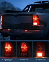Nilight 2009 2010 2011 2012 2013 2014 2015 2016 2017 2018 Dodge Ram 1500 2500 3500 Tail light Assembly Rear Lamp Replacement OE Style Passenger Side, view 3