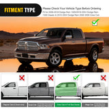 Nilight 2009-2018 Dodge Ram 1500 Crew Cab 2019 2020 2021 2022 2023 2024 Dodge Ram 1500 Classic 2010 2011 2012 2013 2014 2015 2016 2017 2018 2019 2020 2021 2022 2023 2024 Dodge Ram 2500 3500 6 Inch Slip-Proof Stainless Steel Side Step Nerf Bars Running Boards, view 3