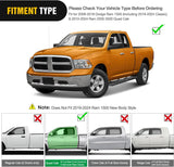 Nilight 2009-2018 Dodge Ram 1500 Quad Cab 2019 2020 2021 2022 2023 2024 Dodge Ram 1500 Classic 2010 2011 2012 2013 2014 2015 2016 2017 20182019 2020 2021 2022 2023 2024 Dodge Ram 2500 3500 6 Inch Slip-Proof Aluminum Bolt-on Side Step Nerf Bars Running Boards, view 3