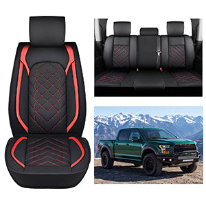 Nilight 2009 2010 2011 2012 2013 2014 2015 2016 2017 2018 2019 2020 2021 2022 2023 2024 Ford F150 Super Crew 2017 2018 2019 2020 2021 2022 2023 2024 F250 F350 F450 Crew Cab Seat Covers