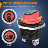 Nilight 200A ON/OFF Disconnect Battery Switch, view 2