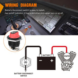 Nilight 200A ON/OFF Disconnect Battery Switch, view 5
