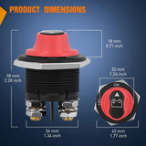 Nilight 200A ON/OFF Disconnect Battery Switch, view 6