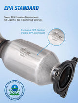 Nilight 2010 2011 2012 2013 2014 Chevy Equinox GMC Terrain & 2012 2013 2014 2015 Captiva Sport 2.4L Catalytic Converter, view 2