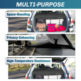 Nilight 2010 2011 2012 2013 2014 Subaru Outback Retractable Trunk Cargo Cover With Trunk Storage Net (Not fits manual liftgate), view 4