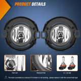 Nilight 2010 2011 2012 2013 2014 2015 Nissan Frontier 2005 2006 2007 2008 2009 2010 2011 2012 2013 2014 Xterra Fog Light Assembly Clear Lens, view 2