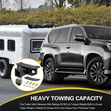 Nilight 2010 2011 2012 2013 2014 2015 2016 2017 2018 2019 2020 2021 2022 2023 2024 Lexus GX460 2Inch Rear Bumper Tow Trailer Hitch Receiver Kit, view 5
