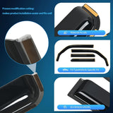 Nilight 2010 2011 2012 2013 2014 2015 2016 2017 2018 2019 2020 2021 2022 2023 2024 Toyota 4Runner Rain Guards Acrylic 4Pcs, view 3