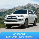 Nilight 2010 2011 2012 2013 2014 2015 2016 2017 2018 2019 2020 2021 2022 2023 2024 Toyota 4Runner Rain Guards Acrylic 4Pcs, view 5