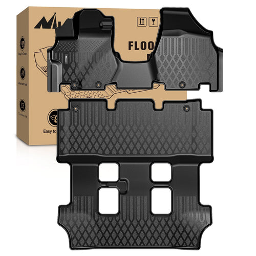 Nilight 2011 2012 2013 2014 2015 2016 2017 Honda Odyssey TPE Floor Mats