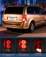 Nilight 2011 2012 2013 2014 2015 2016 2017 2018 2019 2020 Dodge Grand Caravan Tail light Assembly Rear Lamp Replacement OE Style Driver Passenger Side, view 6