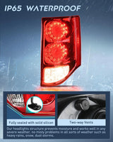 Nilight 2011 2012 2013 2014 2015 2016 2017 2018 2019 2020 Dodge Grand Caravan Tail light Assembly Rear Lamp Replacement OE Style Passenger Side, view 4