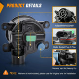 Nilight 2013 2014 2015 Honda Accord Civic 2016 2017 2018 Pilot 2014 2015 2016 2017 Compass 2013 2014 2015 Crosstour CRV Chrysler 2017 2018 JEEP Cherokee 2010-2018 RDX TSX TL ILX Fog Lights Assembly, view 2