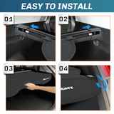Nilight 2013 2014 2015 2016 2017 2018 2019 Ford Escape Retractable Trunk Cargo Cover With Trunk Storage Net, view 6