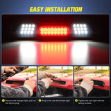 Nilight 2014 2015 2016 2017 2018 Chevy Silverado GMC Sierra 1500 2500 3500HD Third Brake Light, view 3