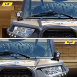 Nilight Side Pillar Mounts For 2014-2018 Polaris RZR XP 1000 RZR 900, view 4