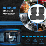 Nilight 2014 2015 2016 2017 2018 2019 Toyota Corolla Sedan TPE Floor Mats, view 5