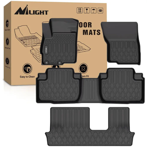 Nilight 2014 2015 2016 2017 2018 2019 2020 2021 Mitsubishi Outlander TPE Floor Mats