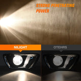 Nilight 2015 2016 2017 2018 2019 2020 Chevy Colorado Fog Light Assembly 5202 Bulbs Clear Lens, view 6