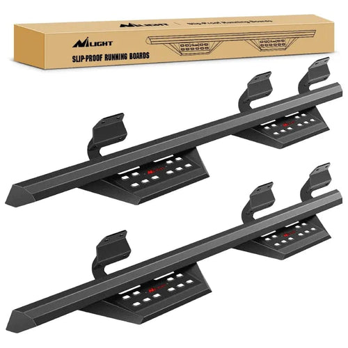 Nilight 2015 2016 2017 2018 2019 2020 2021 2022 Ford F150 | 2022 F150 Lightning EV | 2017 2018 2019 2020 2021 20222022 F250 F350 F450 F550 SuperCrew Cab Running Boards