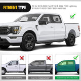 Nilight 2015 2016 2017 2018 2019 2020 2021 2022 Ford F150 | 2022 F150 Lightning EV | 2017 2018 2019 2020 2021 20222022 F250 F350 F450 F550 SuperCrew Cab Running Boards, view 3