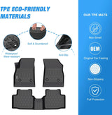 Nilight 2016 2017 2018 2019 2020 Chevy Cruze TPE Floor Mats, view 3