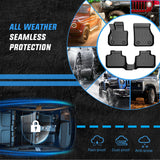 Nilight TPE Floor Mats for Mini Countryman F60 (Not for Manual Transmission) 2017 2018 2019 2020 2021 2022 2023 2024 All Weather Custom Fit Heavy Duty Floor Liners, view 5