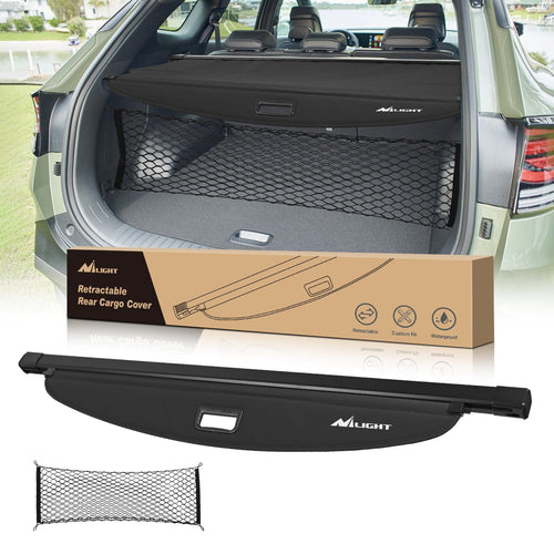 Nilight 2017 2018 2019 2020 2021 2022 Kia Sportage Accessories Retractable Trunk Cargo Cover With Trunk Storage Net