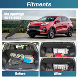 Nilight 2017 2018 2019 2020 2021 2022 Kia Sportage Accessories Retractable Trunk Cargo Cover With Trunk Storage Net, view 2