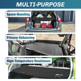 Nilight 2017 2018 2019 2020 2021 2022 2023 2024 2025 Mazda CX-5 Retractable Trunk Cargo Cover With Trunk Storage Net, view 6