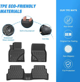 Nilight 2017 2018 2019 2020 2021 2022 2023 2024 2025 Mazda CX5(CX-5) TPE Floor Mats, view 3