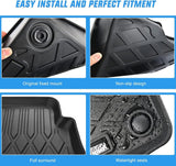 Nilight 2017 2018 2019 2020 2021 2022 2023 2024 2025 Mazda CX5(CX-5) TPE Floor Mats, view 4