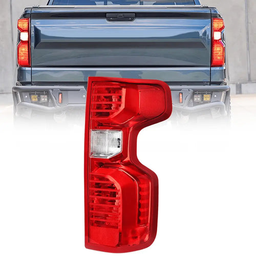 Nilight 2019 2020 2021 2022 2023 Chevy Silverado 1500 2020 2021 2022 2023 Chevy Silverado 2500HD 3500HD Taillight Assembly Rear Lamp Replacement OE Style Passenger Side