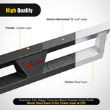 Nilight 2019 2020 2021 2022 2023 Dodge Ram 1500 Quad Cab/Extended Cab Running Boards Dual-Stage Textured Black Powder Coated Slip-Proof Side Step Nerf Bars, view 3