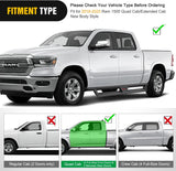 Nilight 2019 2020 2021 2022 2023 Dodge Ram 1500 Quad Cab/Extended Cab Running Boards Dual-Stage Textured Black Powder Coated Slip-Proof Side Step Nerf Bars, view 4