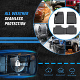 Nilight 2019 2020 2021 2022 2023 2024 Chevy Blazer TPE Floor Mats, view 5